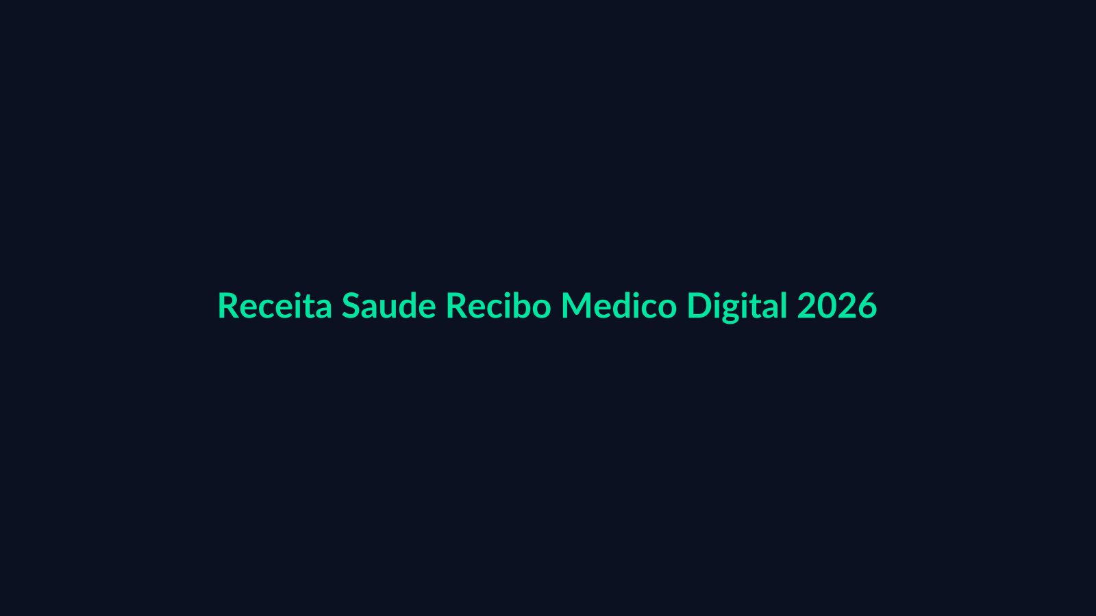 Médico autônomo em consultório emitindo recibo digital pelo aplicativo Receita Saúde no smartphone